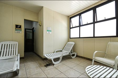 Apartamento à venda com 44m², 1 quarto e 1 vaga Apartamento à venda com 44m², 1 quarto e 1 vagaÁrea comum - Sauna