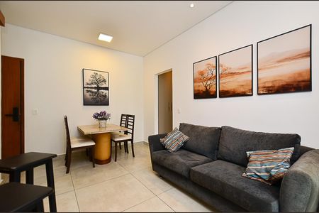 Sala Ambientes de apartamento para alugar com 1 quarto, 44m² em Savassi, Belo Horizonte