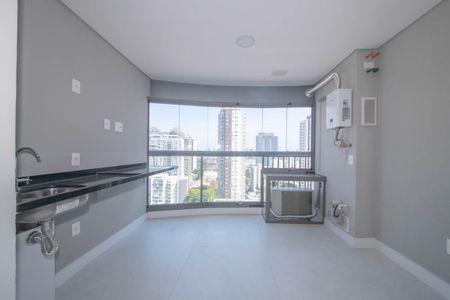 Studio à venda com 32m², 1 quarto e sem vagaVaranda - Cozinha