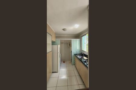 Cozinha de apartamento para alugar com 2 quartos, 47m² em Residencial Greenville, Ribeirão Preto