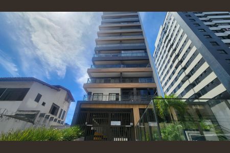 Apartamento para alugar com 32m², 1 quarto e 1 vaga Apartamento para alugar com 32m², 1 quarto e 1 vagaFachada