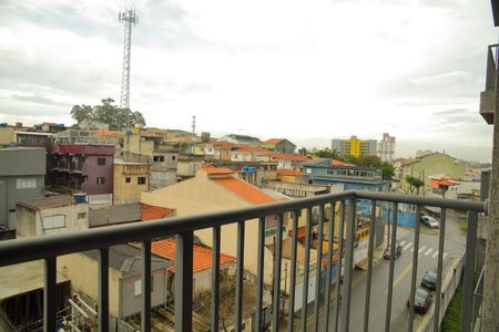 Sala- Varanda  de apartamento para alugar com 1 quarto, 44m² em Vila Santa Luzia, São Bernardo do Campo