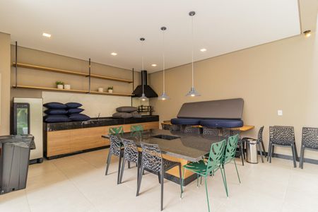 Apartamento à venda com 25m², 1 quarto e sem vaga Apartamento à venda com 25m², 1 quarto e sem vagaÁrea comum - Churrasqueira