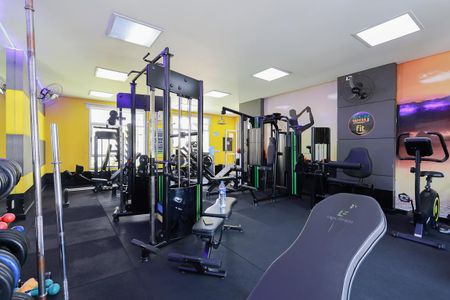 Apartamento para alugar com 50m², 2 quartos e 1 vaga Apartamento para alugar com 50m², 2 quartos e 1 vagaÁrea comum - Academia