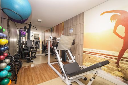 Apartamento para alugar com 58m², 2 quartos e 2 vagasÁrea comum - Academia