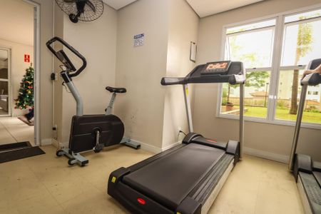 Apartamento para alugar com 58m², 2 quartos e 2 vagasÁrea comum - Academia