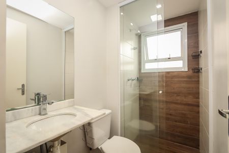 Apartamento para alugar com 58m², 2 quartos e 2 vagasBanheiro da Suite 2