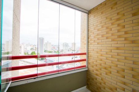 Varanda da sala de apartamento à venda com 2 quartos, 60m² em Casa Branca, Santo André