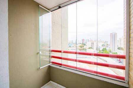 Varanda da sala de apartamento à venda com 2 quartos, 60m² em Casa Branca, Santo André