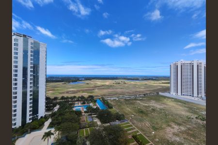 Varanda Sala Vista de apartamento à venda com 4 quartos, 384m² em Barra da Tijuca, Rio de Janeiro