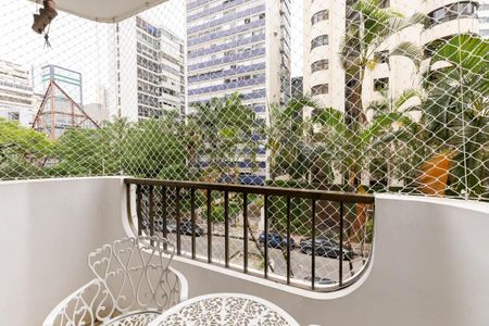 Varanda da Sala de apartamento para alugar com 3 quartos, 115m² em Consolação, São Paulo