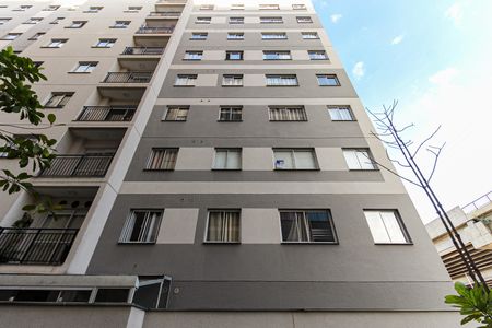 Apartamento à venda com 40m², 1 quarto e 1 vagaFachada do Bloco