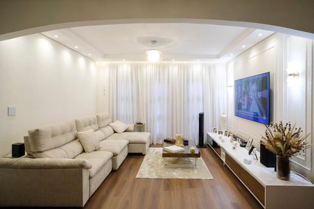 Sala de casa para alugar com 3 quartos, 243m² em Nova Gerti, São Caetano do Sul