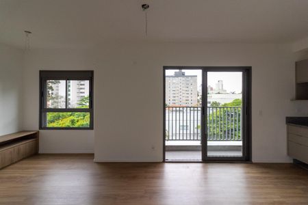 Sala Ampliada de apartamento para alugar com 1 quarto, 45m² em Chácara Santo Antônio (zona Sul), São Paulo