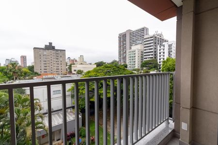 Varanda de apartamento para alugar com 1 quarto, 45m² em Chácara Santo Antônio (zona Sul), São Paulo