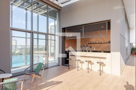 Apartamento à venda com 45m², 1 quarto e 1 vaga Apartamento à venda com 45m², 1 quarto e 1 vagaBar rooftop