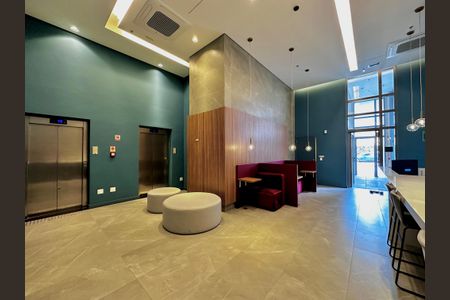 Studio à venda com 24m², 0 quarto e sem vaga Studio à venda com 24m², 0 quarto e sem vagaHall Social Bloco