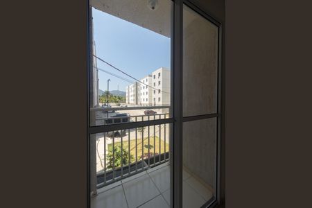Varanda da Sala de apartamento para alugar com 2 quartos, 45m² em Guaratiba, Rio de Janeiro