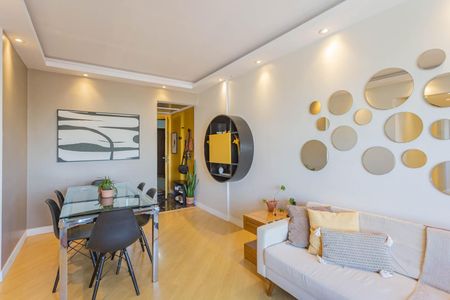 Sala de apartamento à venda com 3 quartos, 73m² em Vila Moinho Velho, São Paulo