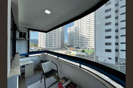 Varanda da Sala de apartamento à venda com 2 quartos, 68m² em Barra da Tijuca, Rio de Janeiro