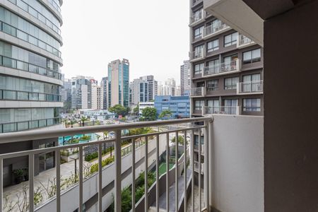 Varanda de apartamento para alugar com 1 quarto, 27m² em Vila Nova Conceição, São Paulo