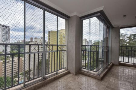 Varanda de apartamento para alugar com 3 quartos, 163m² em Vila Andrade, São Paulo