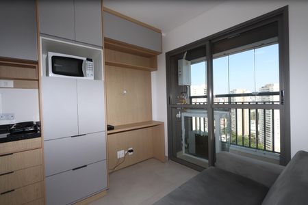 Sala de apartamento à venda com 1 quarto, 28m² em Vila Independência, São Paulo