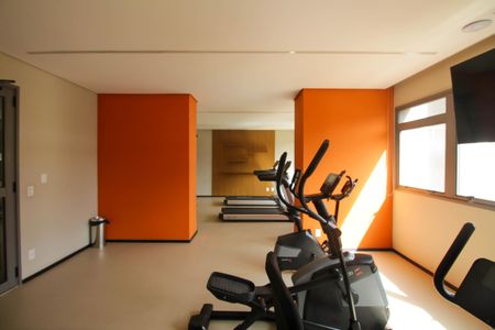 Apartamento à venda com 28m², 1 quarto e sem vaga Apartamento à venda com 28m², 1 quarto e sem vagaAcademia