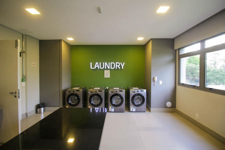 Apartamento à venda com 28m², 1 quarto e sem vaga Apartamento à venda com 28m², 1 quarto e sem vagaLavanderia