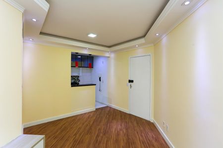 Sala de apartamento à venda com 2 quartos, 52m² em Parque Taboão, Taboão da Serra