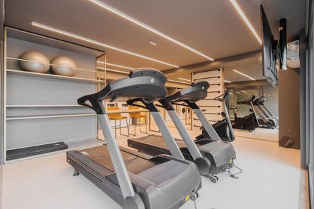 Studio à venda com 28m², 1 quarto e sem vagaAcademia