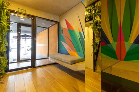 Apartamento à venda com 25m², 1 quarto e sem vaga Apartamento à venda com 25m², 1 quarto e sem vagaÁrea comum - Hall Social