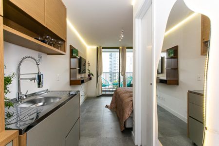 Studio de kitnet/studio para alugar com 1 quarto, 24m² em Vila Gomes Cardim, São Paulo