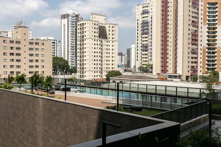 Vista da Varanda de kitnet/studio para alugar com 1 quarto, 25m² em Vila Gomes Cardim, São Paulo
