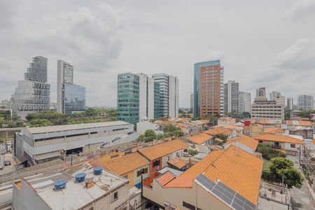 Vista da Varanda de kitnet/studio para alugar com 1 quarto, 25m² em Pinheiros, São Paulo
