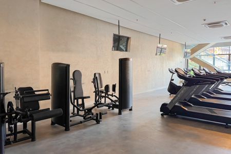 Studio à venda com 29m², 1 quarto e sem vaga Studio à venda com 29m², 1 quarto e sem vagaÁrea comum - Academia