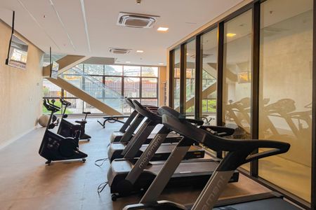 Studio à venda com 29m², 1 quarto e sem vaga Studio à venda com 29m², 1 quarto e sem vagaÁrea comum - Academia
