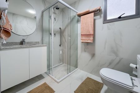 Studio à venda com 29m², 1 quarto e sem vaga Studio à venda com 29m², 1 quarto e sem vagaBanheiro Social