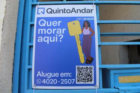 Plaquinha Q.A. de kitnet/studio para alugar com 1 quarto, 80m² em Parque Residencial Flamboyant, São José dos Campos