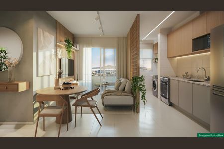 Apartamento à venda com 43m², 1 quarto e 1 vaga