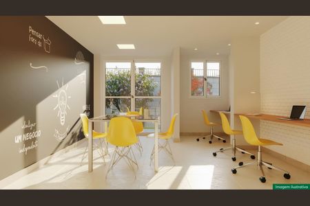 Apartamento à venda com 43m², 1 quarto e 1 vaga