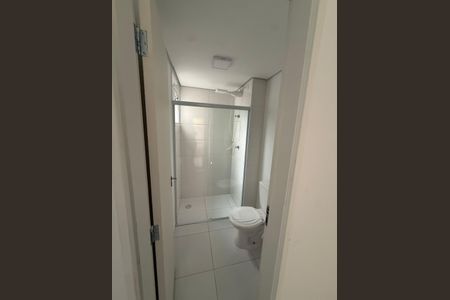 Banheiro de kitnet/studio à venda com 1 quarto, 29m² em Vila Bela, São Paulo