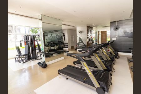 Apartamento para alugar com 52m², 1 quarto e 1 vaga Apartamento para alugar com 52m², 1 quarto e 1 vagaÁrea comum - Academia