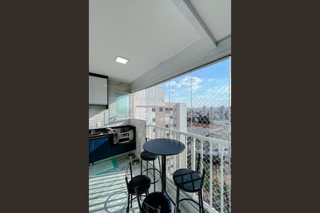 Varanda da Sala de apartamento à venda com 3 quartos, 75m² em Brás, São Paulo