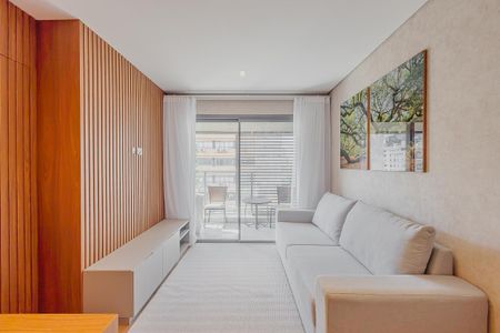 Sala de apartamento para alugar com 1 quarto, 38m² em Jardim Paulista, São Paulo