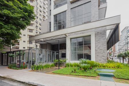 Apartamento para alugar com 38m², 1 quarto e 1 vagaFachada