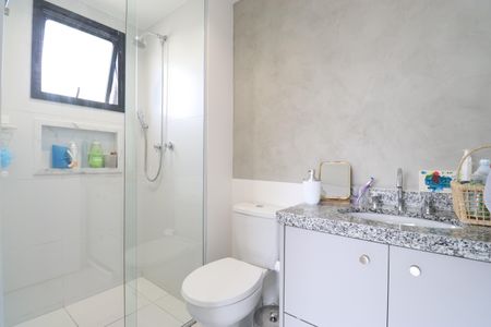 Apartamento à venda com 132m², 3 quartos e 2 vagasBanheiro da Suíte 3
