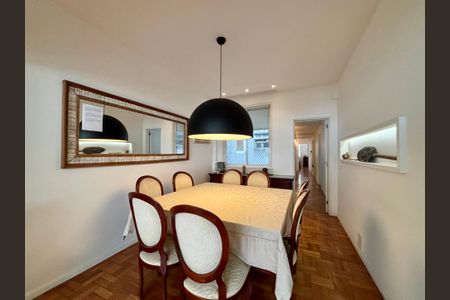Sala de jantar de apartamento à venda com 3 quartos, 134m² em Ipanema, Rio de Janeiro