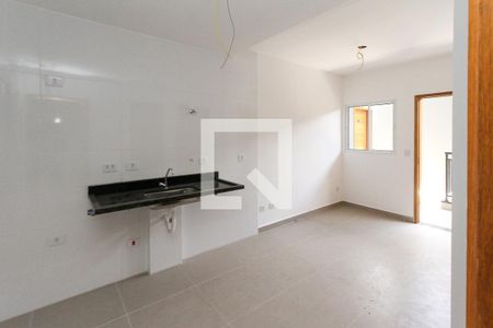 Sala/Cozinha de apartamento para alugar com 2 quartos, 38m² em Vila Antonieta, São Paulo