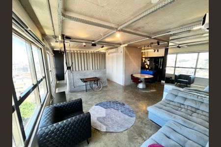 Sala de apartamento à venda com 1 quarto, 70m² em Carandiru, São Paulo